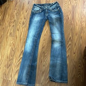 VINTAGE Miss Me Boot Cut jeans. Size 27.